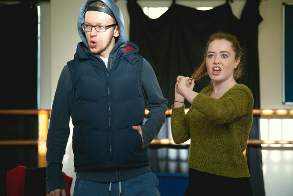 Photo Flash: First Look at Rehearsal Shots of 'Ferris & Milnes - Christmas Cracker' Image