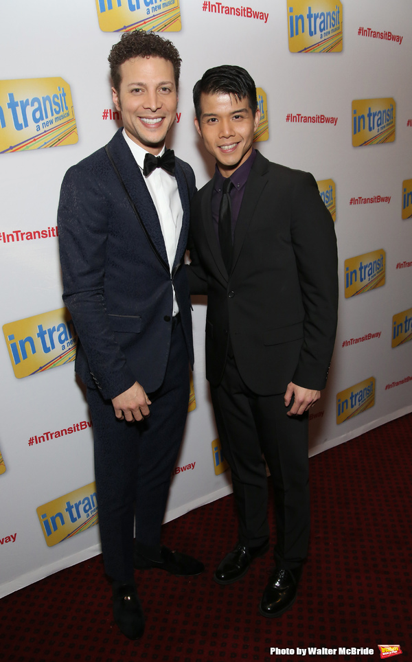 Justin Guarini and Telly Leung  Photo