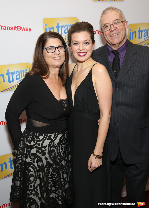 Margo Seibert with her parents Photo