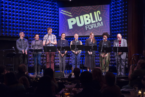 Photos and Video: Stephen Karam, Elizabeth Marvel and More Take Part in THE LONG CHRISTMAS DINNER Reading at PUBLIC FORUM 