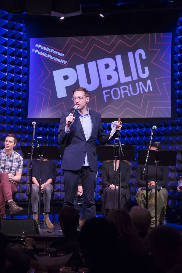 Photos and Video: Stephen Karam, Elizabeth Marvel and More Take Part in THE LONG CHRISTMAS DINNER Reading at PUBLIC FORUM Image