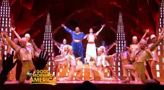Broadway's ALADDIN Performs New Version of 'Friend Like Me' Live on GMA Today