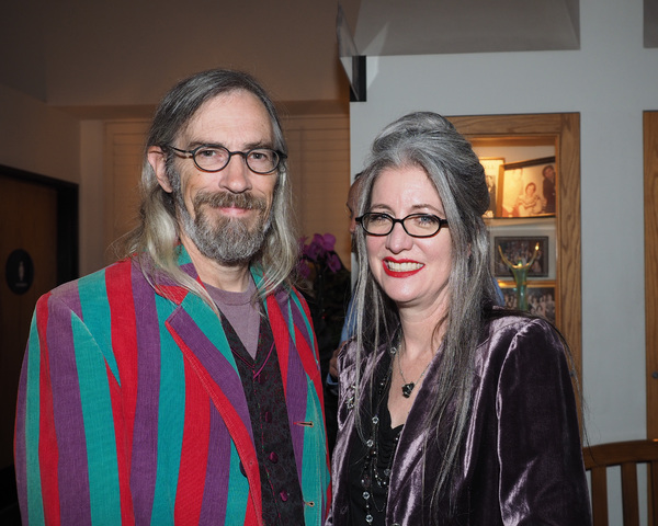 Steve Collins and Costume Designer Sharon McGunigle Photo