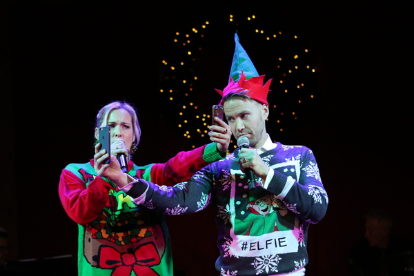 Photo Flash: Jarrod Spector, Julia Murney, and More Celebrate the Holidays with Broadway Dreams Image