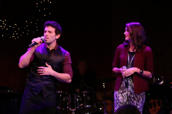 Photo Flash: Jarrod Spector, Julia Murney, and More Celebrate the Holidays with Broadway Dreams Image
