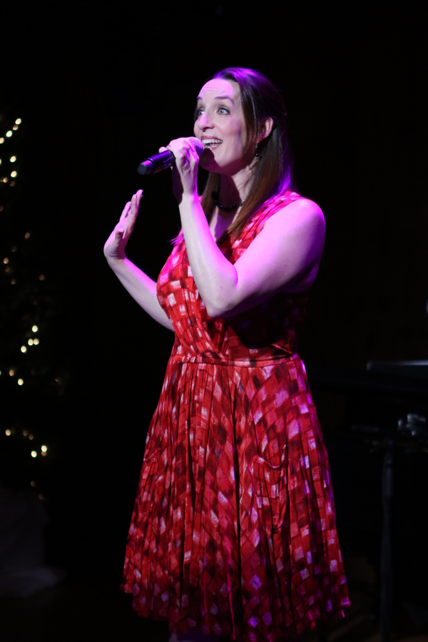Photo Flash: Jarrod Spector, Julia Murney, and More Celebrate the Holidays with Broadway Dreams Image