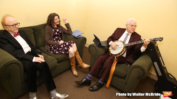  Peter Asher, Edie Brickell and Steve Martin Photo