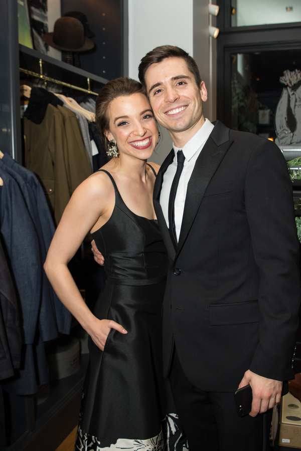 Photo Flash: Jenna Ushkowitz, Max von Essen, Laura Osnes and More Attend Broadway Style Guide's 2016 Holiday Soiree 