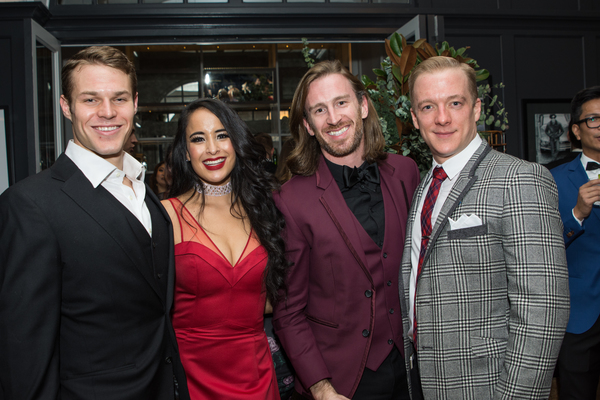 Photo Flash: Jenna Ushkowitz, Max von Essen, Laura Osnes and More Attend Broadway Style Guide's 2016 Holiday Soiree Image