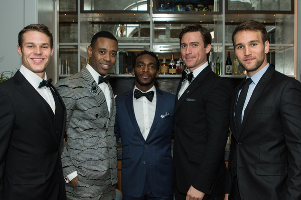 Photo Flash: Jenna Ushkowitz, Max von Essen, Laura Osnes and More Attend Broadway Style Guide's 2016 Holiday Soiree Image
