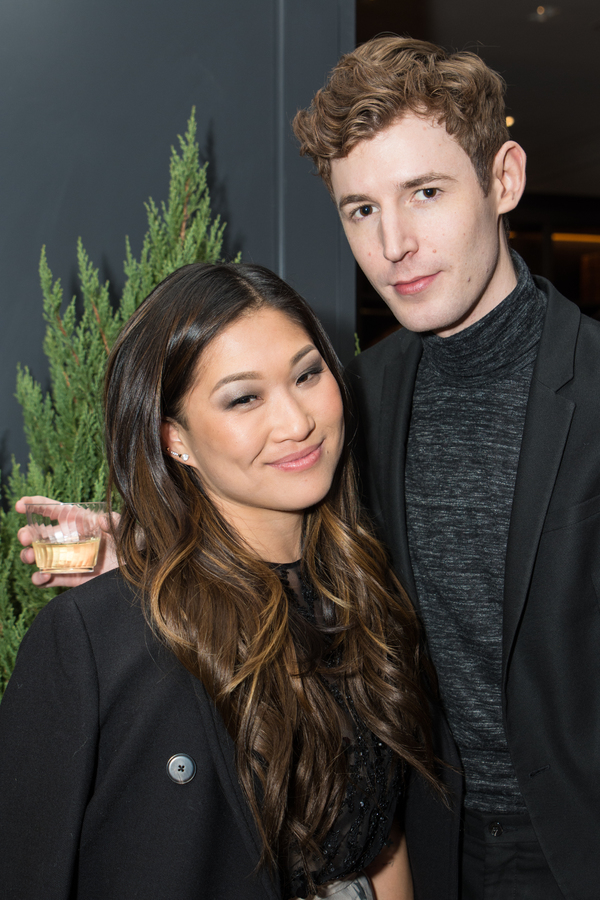 Photo Flash: Jenna Ushkowitz, Max von Essen, Laura Osnes and More Attend Broadway Style Guide's 2016 Holiday Soiree Image