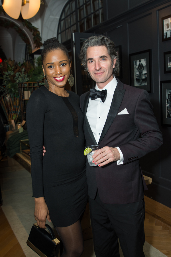 Photo Flash: Jenna Ushkowitz, Max von Essen, Laura Osnes and More Attend Broadway Style Guide's 2016 Holiday Soiree Image