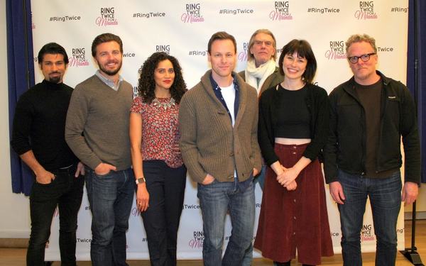 Photo Flash: Off-Broadway's RING TWICE FOR MIRANDA Kicks Off Rehearsals Image