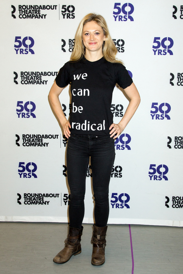 Photo Coverage: ON THE EXHALE's Marin Ireland & Company Meet the Press! Image