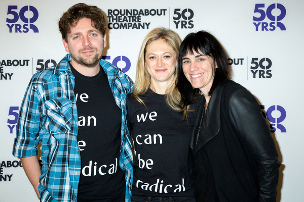 Photo Coverage: ON THE EXHALE's Marin Ireland & Company Meet the Press! Image