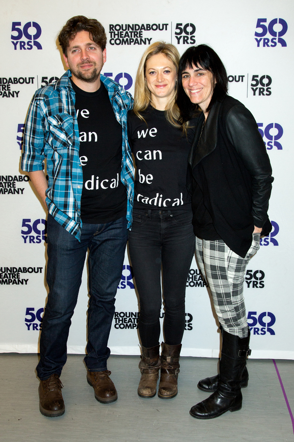 Photo Coverage: ON THE EXHALE's Marin Ireland & Company Meet the Press! Image
