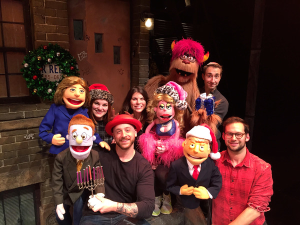 Photo Flash: AVENUE Q Decks the Halls with Holiday Portraits, Sets Holiday Schedule Image