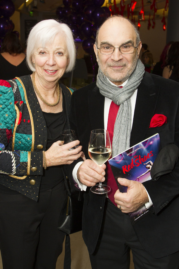 Sheila Ferris and David Suchet Photo