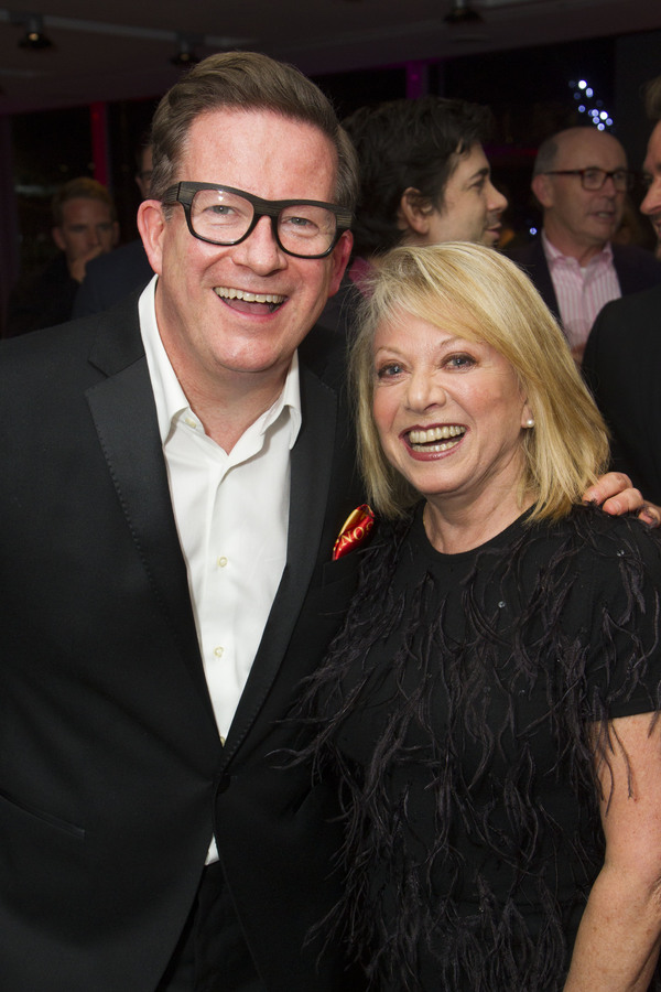 Matthew Bourne and Elaine Paige Photo