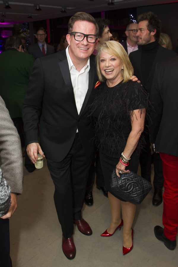 Matthew Bourne and Elaine Paige Photo