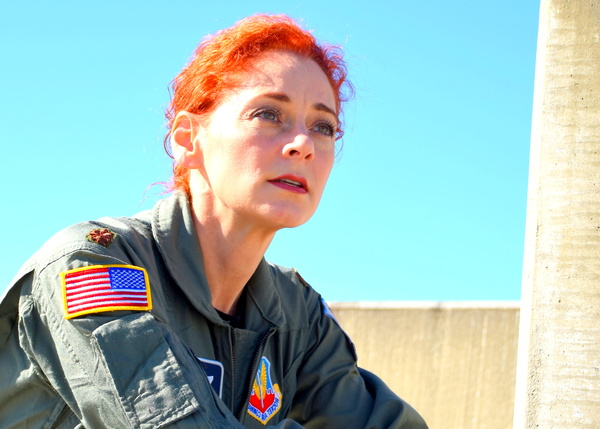 Photo Flash: Sneak Peek at Emilia Sargent in Character for GROUNDED at Tampa Rep Image