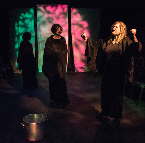 Photo Flash: First Look at The Seeing Place's Vibrant, Modern-Dress MACBETH Image