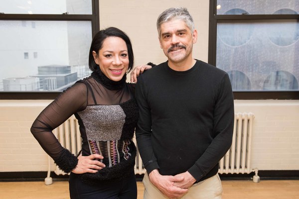 Photo Flash: Inside Rehearsal for TELL HECTOR I MISS HIM, Featuring ORANGE IS THE NEW BLACK Stars, at the Atlantic Image