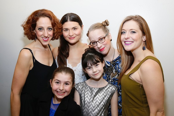 From left, cast members Alison Cimmet, Lily Sanfelippo, Phillipa Soo, Savvy Crawford, Photo