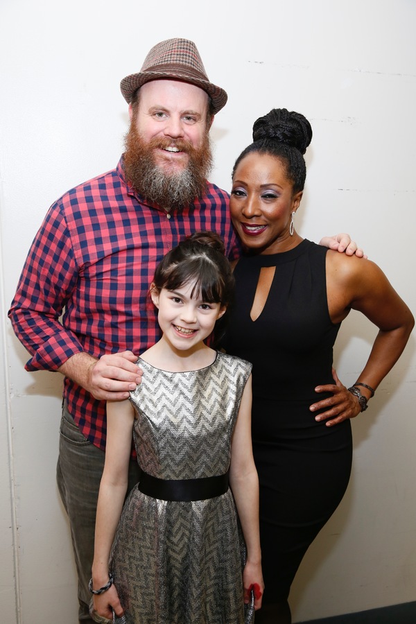 From left, cast members Paul Whitty, Savvy CrawfordÂ and Harriett D. Foy pose backs Photo