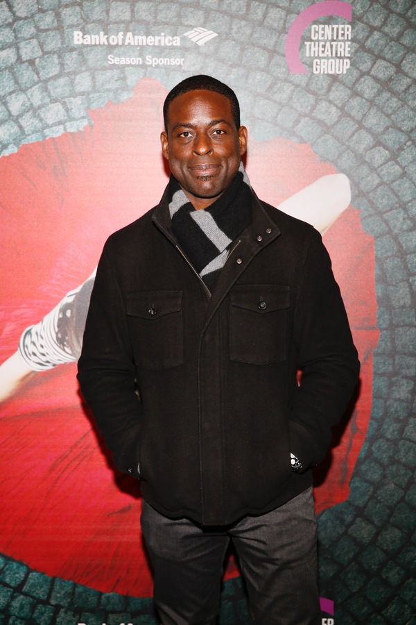 Actor Sterling K. Brown arrives for the opening night performance of 