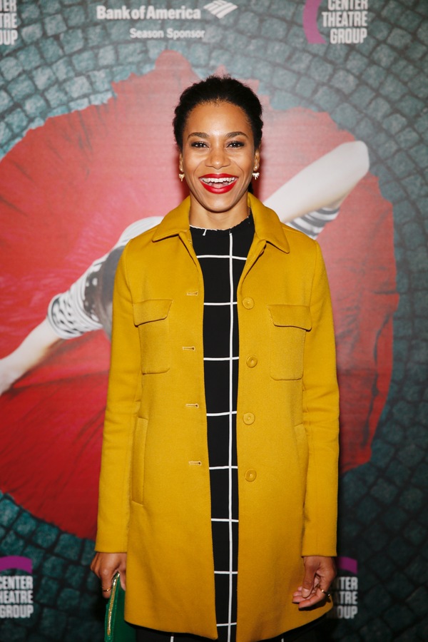 Actor Kelly McCreary arrives for the opening night performance of 