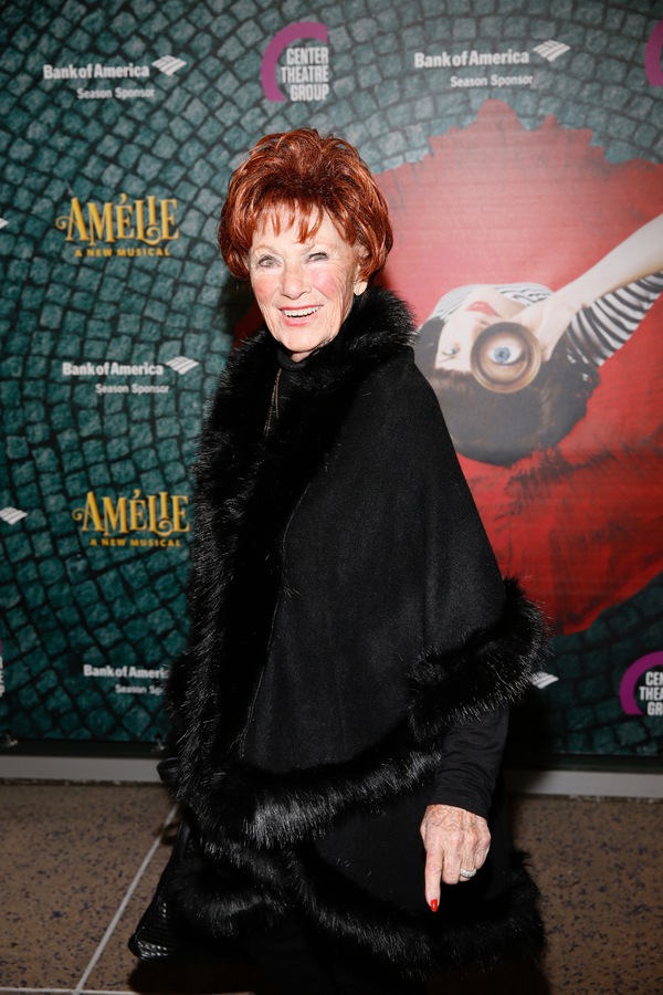 Actor Marion Ross arrives for the opening night performance of 