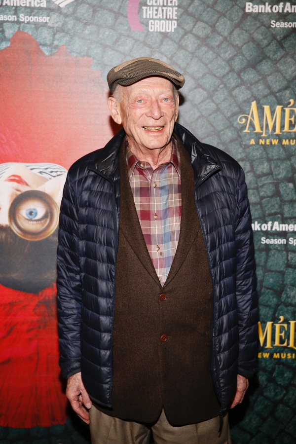 Actor Alan Mandell arrives for the opening night performance of 