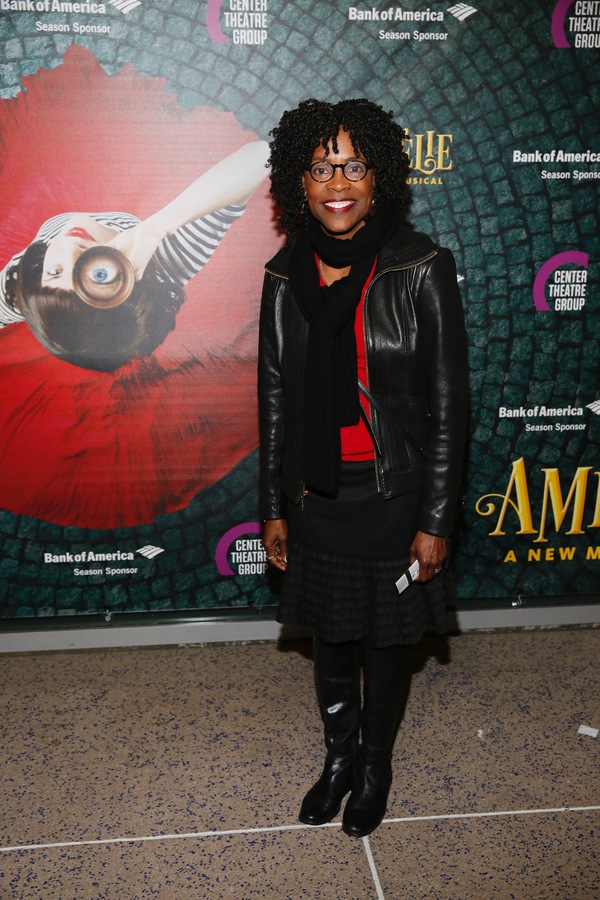 Actress Charlayne Woodard arrives for the opening night performance of 