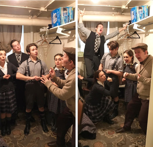 Photo Flash: CHARLIE Winds Down, SWEET CHARITY Boys Welcome a New Member, and More Saturday Intermission Pics! Image
