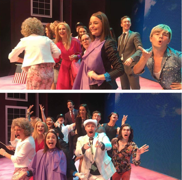 Photo Flash: CHARLIE Winds Down, SWEET CHARITY Boys Welcome a New Member, and More Saturday Intermission Pics! Image