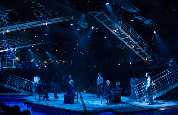 Photo Flash: All Aboard! First Look at Signature Theatre's 360-Degree Staging of TITANIC Image