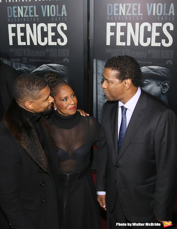 Photo Coverage: Denzel Washington & Viola Davis Walk the Red Carpet for FENCES NYC Premiere 