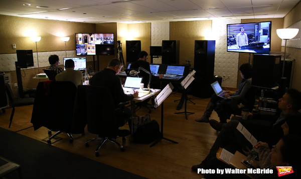 Photo Coverage: In the Recording Studio with the Cast of FREAKY FRIDAY! Image