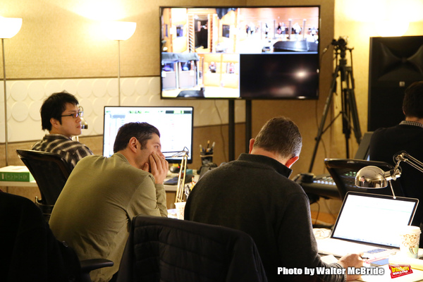 Photo Coverage: In the Recording Studio with the Cast of FREAKY FRIDAY! Image