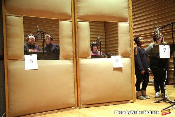 Photo Coverage: In the Recording Studio with the Cast of FREAKY FRIDAY!  Image