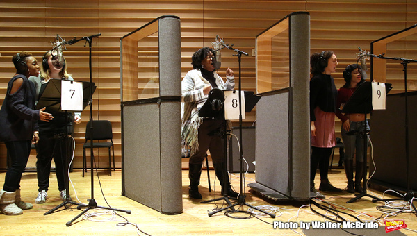 Photo Coverage: In the Recording Studio with the Cast of FREAKY FRIDAY! Image