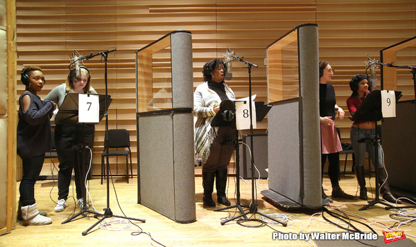 Photo Coverage: In the Recording Studio with the Cast of FREAKY FRIDAY! Image