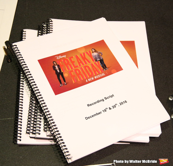 Photo Coverage: In the Recording Studio with the Cast of FREAKY FRIDAY! Image