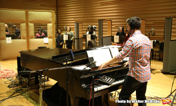 Photo Coverage: In the Recording Studio with the Cast of FREAKY FRIDAY! Image
