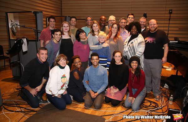 Photo Coverage: In the Recording Studio with the Cast of FREAKY FRIDAY! 