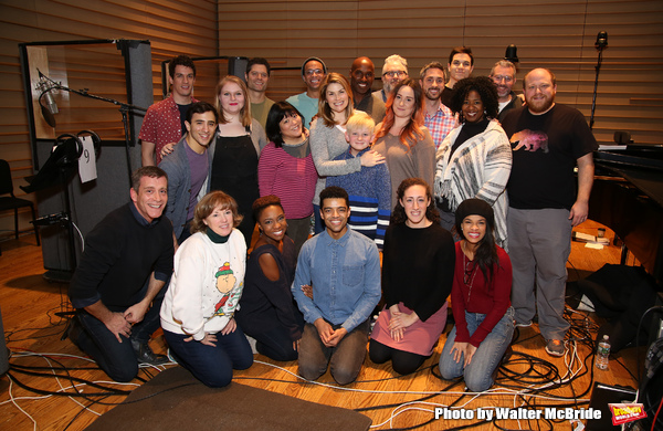 Photo Coverage: In the Recording Studio with the Cast of FREAKY FRIDAY! Image