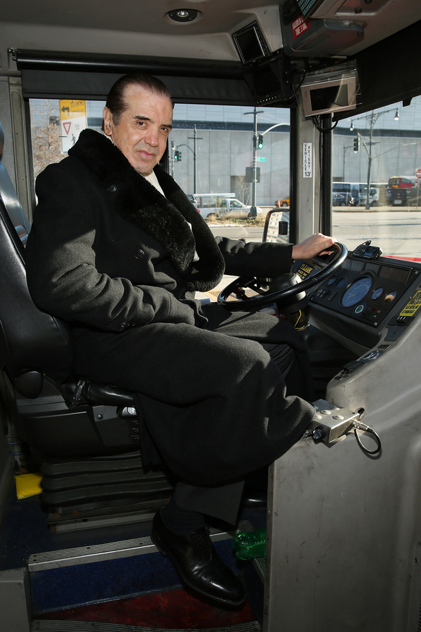 Photo Flash: A BRONX TALE's Chazz Palminteri Tells 'Bus' Tales as 50th Inductee into the Ride of Fame Image