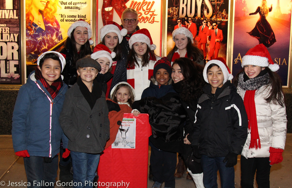 Photo Coverage: Broadway Shines Spreads Warmth This Holiday Season with Annual Coat Drive 