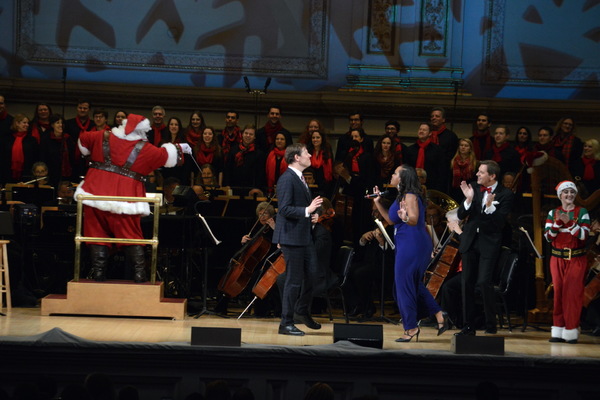 Photo Flash: John Bolton, Allison Blackwell and New York Theatre Ballet Join the New York Pops for Family Holiday Concert 